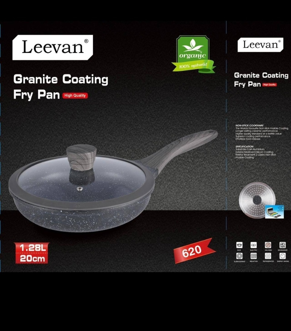 620 сковородка Leevan 20см — Фото 5