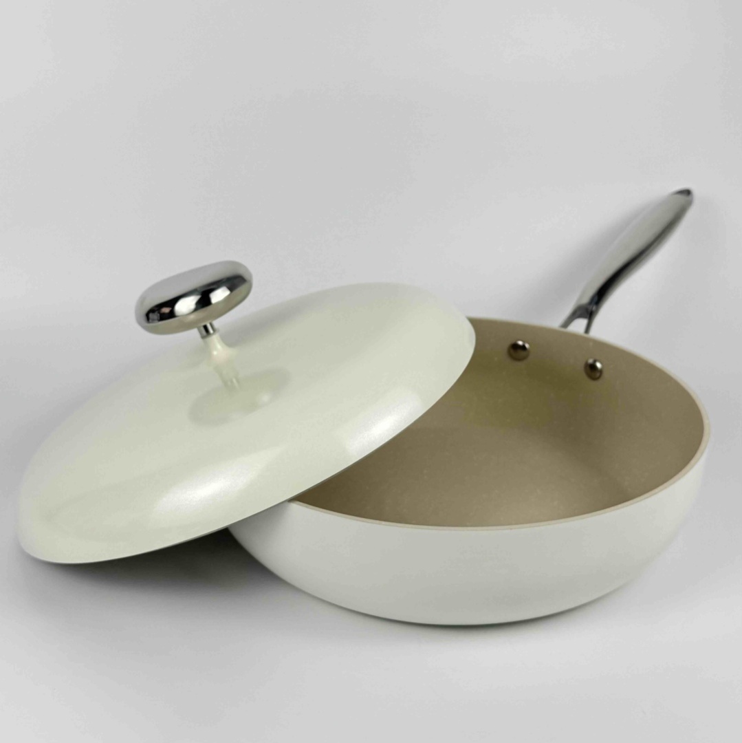 28см ROSEWOOD СКОВОРОДКА WHITE 28CM — Фото 6