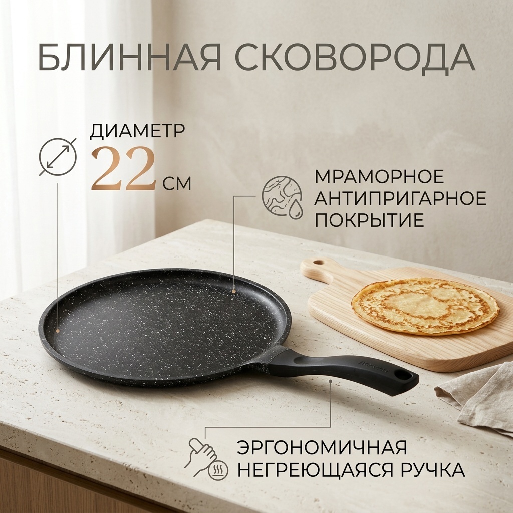 VL0322 Блиница 22см — Фото 2
