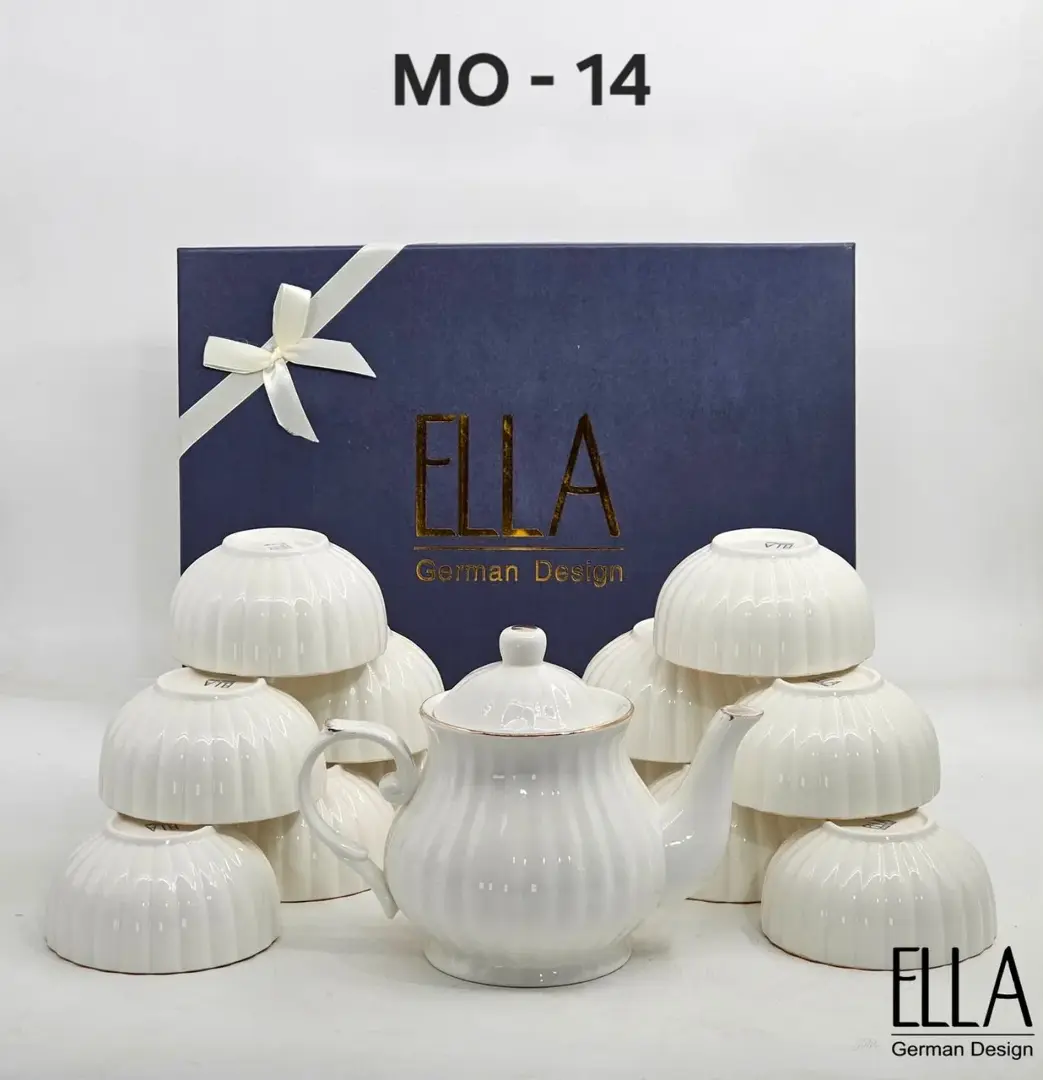 MO-14 ПИАЛА 12ШТ ЧАЙНИК 1ШТ
